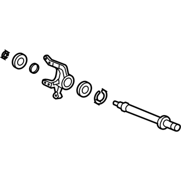 Acura 44500-STK-A00 Cv Intermediate Shaft Assembly