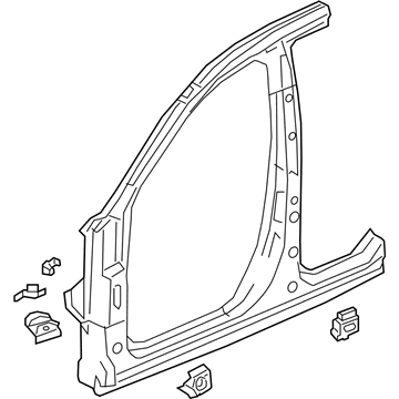 Acura 63120-TJB-315ZZ Stiffener Ring Component Right