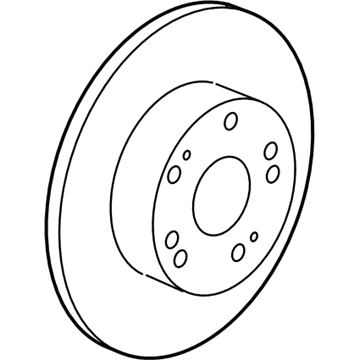 2017 Acura RLX Brake Disc - 42510-TY2-A01