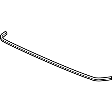 Acura 74143-TJB-A01 Hood Rear Weatherstrip