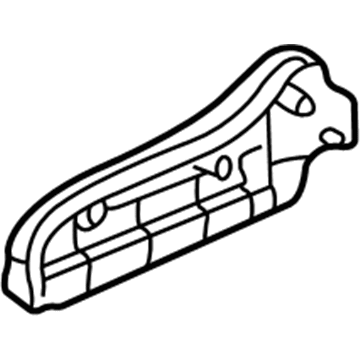 Acura 81238-S0X-J62ZD Cover, Passenger Side Reclining (Saddle)