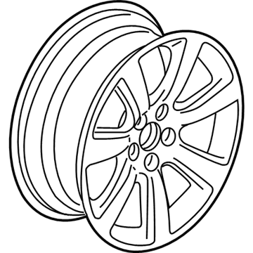 2012 Acura ZDX Rims - 42700-SZN-A02