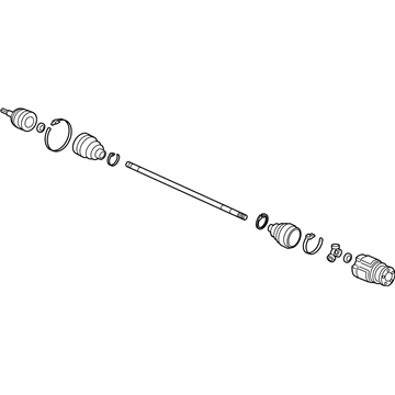 Acura 44305-TX4-A01 Front Right Cv Axle Assembly