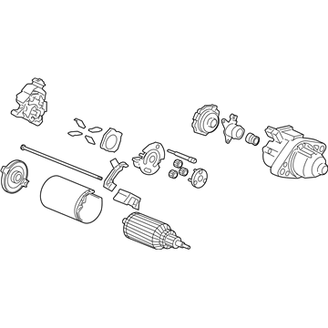 Acura RDX Starter Motor - 31200-R8A-A01