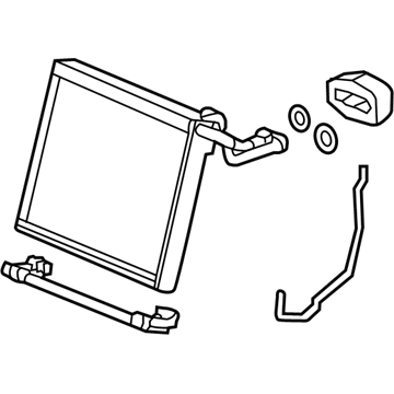 Acura 80211-TX4-A41 Evaporator