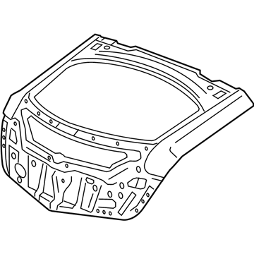 Acura ZDX Tailgates - 68100-SZN-A90ZZ