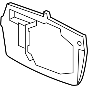 Acura 76202-SJA-A01 Passenger Side Cover