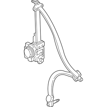 2005 Acura MDX Seat Belt - 04824-S3V-A05ZG