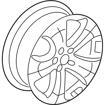 2008 Acura RDX Rims - 42700-STK-A91