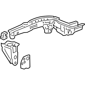 Acura 60910-STK-A01ZZ Frame Complete Left, Front S