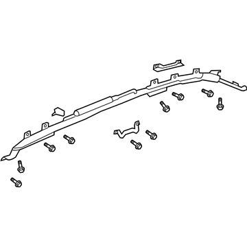 Acura 78875-STX-A82 Driver Side Curtain Airbag Module Assembly
