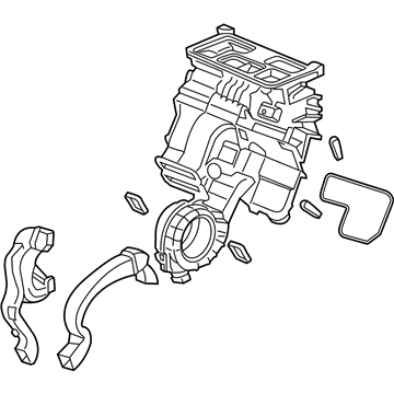 Acura 79106-TZ5-A44 Heater Sub-Assembly