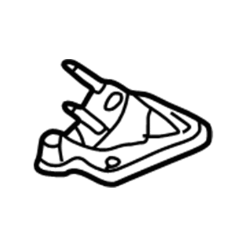 8-97151-820-0 Acura Protector, Driver Side Hinge (Dark Gray) Illustration 1 of 1