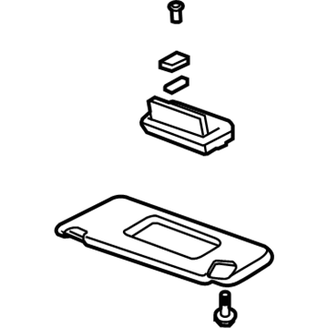 2008 Acura MDX Sun Visor - 83230-STX-A01ZA