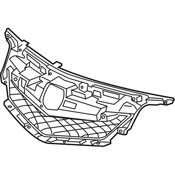 2009 Acura TL Grille - 75101-TK4-A01ZA