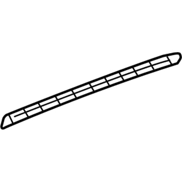 Acura 72367-STX-A01 Front Door Side Sill Seal