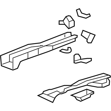 Acura 65610-STK-A01ZZ Frame, Right Rear