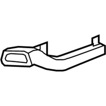 Acura 74162-TK5-A00 Left Front Brake Duct