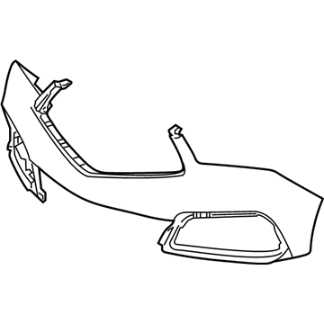 Acura 04711-TYS-A00ZZ Front Bumper Face