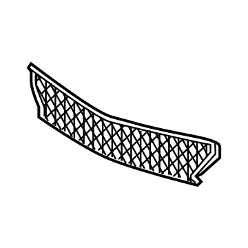 Acura 71103-TYS-A00 Front Bumper Middle Grille