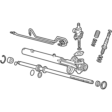 Acura MDX Rack And Pinion - 06536-S3V-515RM