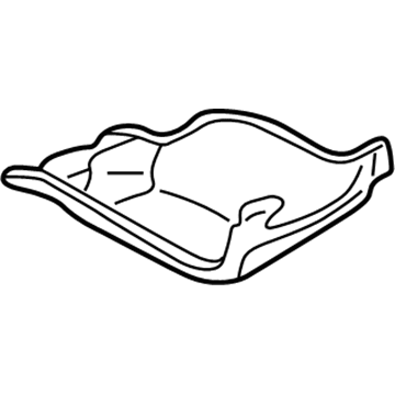 Acura 17576-S9V-Y00 Guard, Fuel Tank