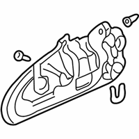 Acura 72140-S0K-A01ZL Outside Door Handle Acura 72140-S0K-A01ZL Outside Door Handle