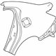 Acura 04636-TY2-A00ZZ Panel Set, Right Rear (Outer)