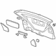 Acura 84431-STK-A01ZA Lining Assembly, Tailgate (Lower) (Graphite Black)