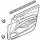 Acura 83501-TZ3-A02ZG Lining, Right Front Door Assembly (Lower) (Type W)