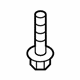 Acura 90115-TVA-A00 BOLT, FLANGE (14X71)