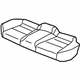 Acura 82131-TK5-A72ZA Rear Seat Cushion Cover (Gray) (Leather)