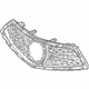 Acura 71121-TJB-A10 Front Grille Base