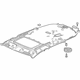 Acura 83200-TZ5-C23ZA Lining Assembly, Roof (Sandstorm) (Sunroof)