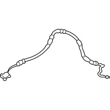 Acura 53713-ST7-A04 Power Steering Pressure Feed Hose