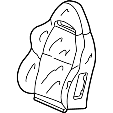 2005 Acura RSX Seat Cover - 81521-S6M-A02ZA