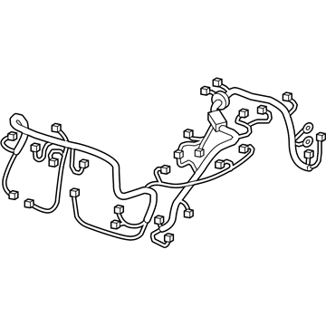 Acura 32120-TP1-A01 Wire Harness, Driver Side Cabin