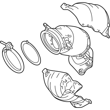Acura TLX Catalytic Converter - 18020-6S9-305