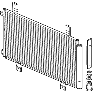 Acura Integra A/C Condenser - 80100-T21-A02