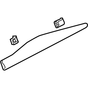 Acura RDX Door Moldings - 72812-TJB-A11ZA