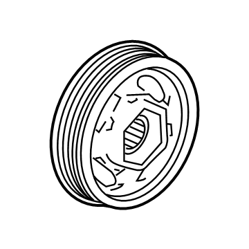 Acura Integra Crankshaft Pulley - 13810-RPY-G01