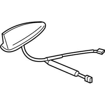 2021 Acura ILX Antenna - 39150-TX6-A51ZC