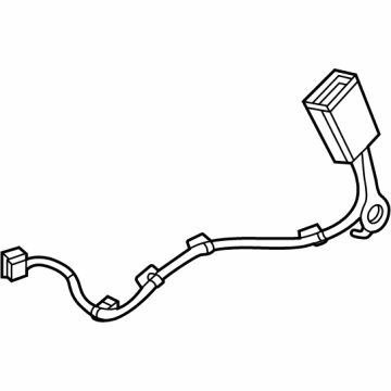 Acura Integra Seat Belt Buckle - 04816-3S5-A71ZA