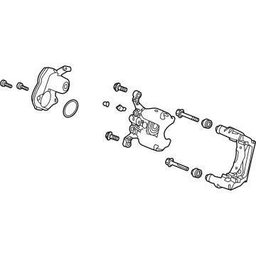 Acura MDX Brake Caliper - 43018-TYB-A00