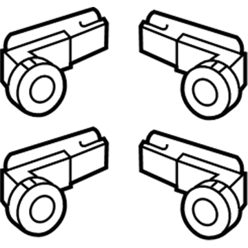 2012 Acura RDX Parking Sensors - 08V67-STK-220J