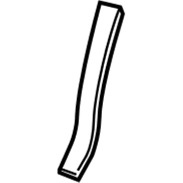Acura 71598-STK-A00 Left Rear Bumper Side Spacer