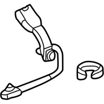 Acura 04816-SZ3-A13ZD Seat Belt Buckle Set (Dark Lapis)