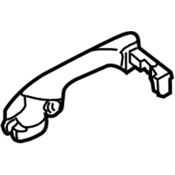 Acura RL Door Handle - 72641-SJA-A01ZM