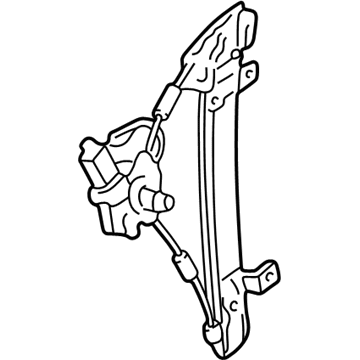 2003 Acura RL Window Regulator - 72710-SZ3-J13