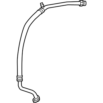 Acura ILX Hybrid A/C Hose - 80312-TX8-A01